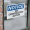 Signmission No Construction Access OSHA Notice Sign, Vinyl Decal, 10in W x 7in L, 2PK OS-2PACK-NS-D-710-L-14464 - alternate 2